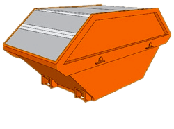 MZB Mulde 6-10 m3 Deckelmulde, MZB Muldenzentrale Basel AG